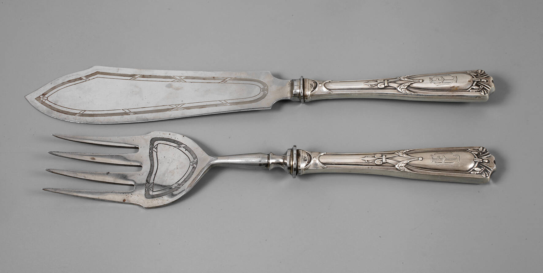 Fischvorlegebesteck Silber