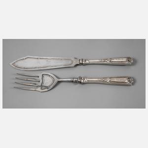 Fischvorlegebesteck Silber