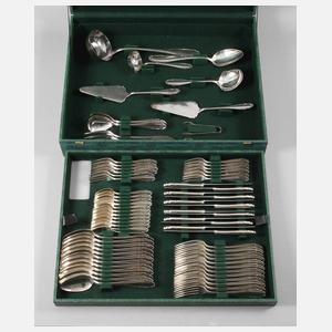 WMF Speisebesteck für zwölf Personen Silber