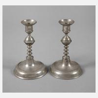 Leuchterpaar Zinn111