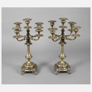 Leuchterpaar Historismus