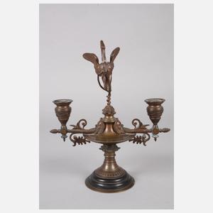 Bronzeleuchter Historismus