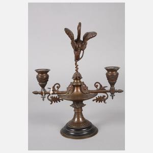 Bronzeleuchter Historismus