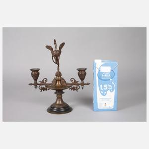 Bronzeleuchter Historismus