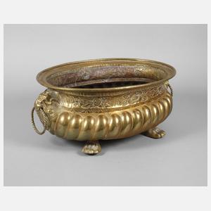 Blumenkübel Messing