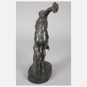 Bronzeskulptur Diskuswerfer