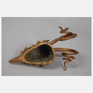 Paar antikisierende Wandappliken