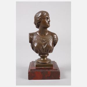 Antikisierende Bronzebüste