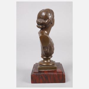 Antikisierende Bronzebüste