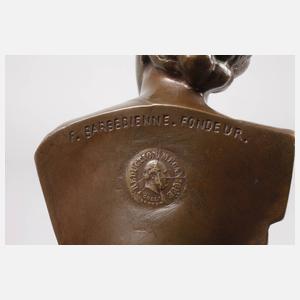 Antikisierende Bronzebüste