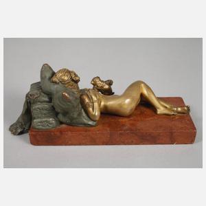 Carl Kauba, Erotische Bronzeplastik