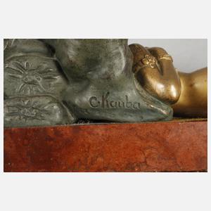 Carl Kauba, Erotische Bronzeplastik