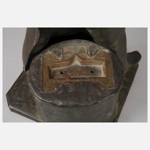 Karl Kretschmer, große Bronze Schmied