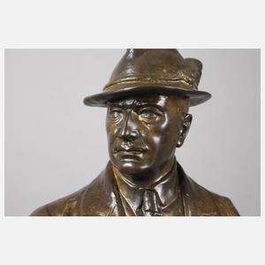 Friedrich Weghaupt, Bronzeplastik Jägersmann