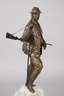Friedrich Weghaupt, Bronzeplastik Jägersmann