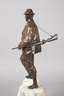 Friedrich Weghaupt, Bronzeplastik Jägersmann