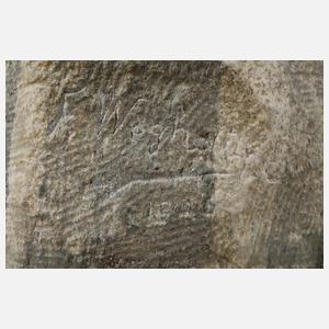 Friedrich Weghaupt, Bronzeplastik Jägersmann