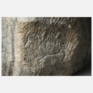 Friedrich Weghaupt, Bronzeplastik Jägersmann