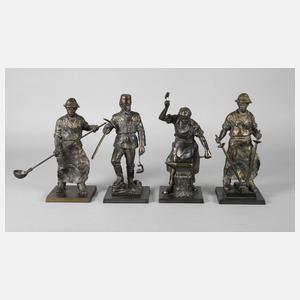 Vierteiliger Figurensatz