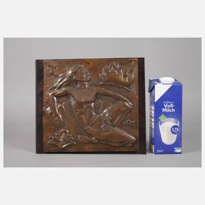 Bildplatte Art déco