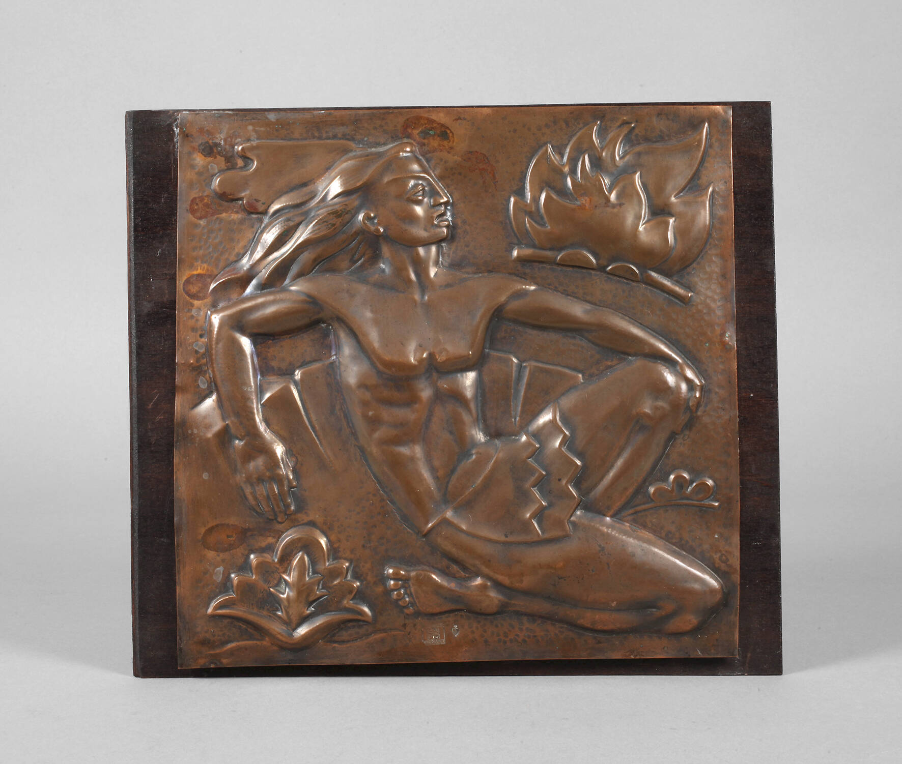 Bildplatte Art déco