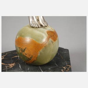 Bronzeplastik Allegorie der Nacht