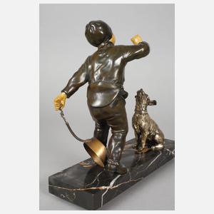 Geo Maxim, Kinderplastik Art déco