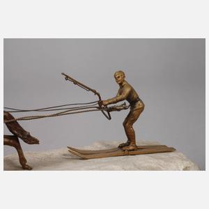 Kleinbronze Wintervergnügen