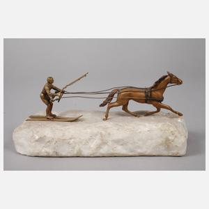 Kleinbronze Wintervergnügen