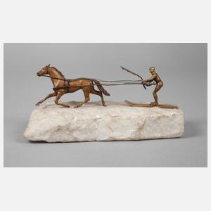 Kleinbronze Wintervergnügen