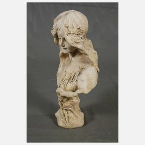 Mädchenbüste Jugendstil