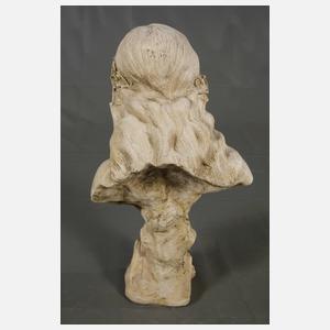 Mädchenbüste Jugendstil