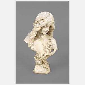 Mädchenbüste Jugendstil