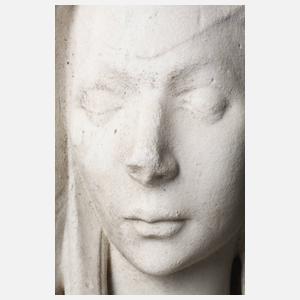 Reliefbüste Marmor