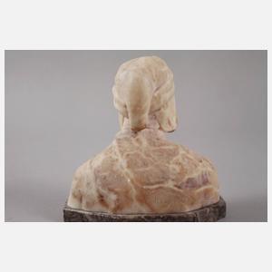 Alabasterbüste Dante