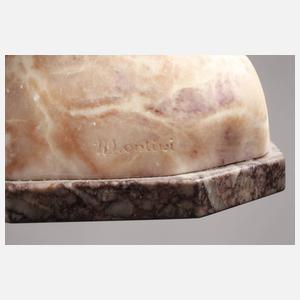 Alabasterbüste Dante