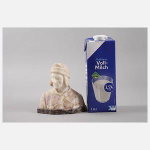 Alabasterbüste Dante