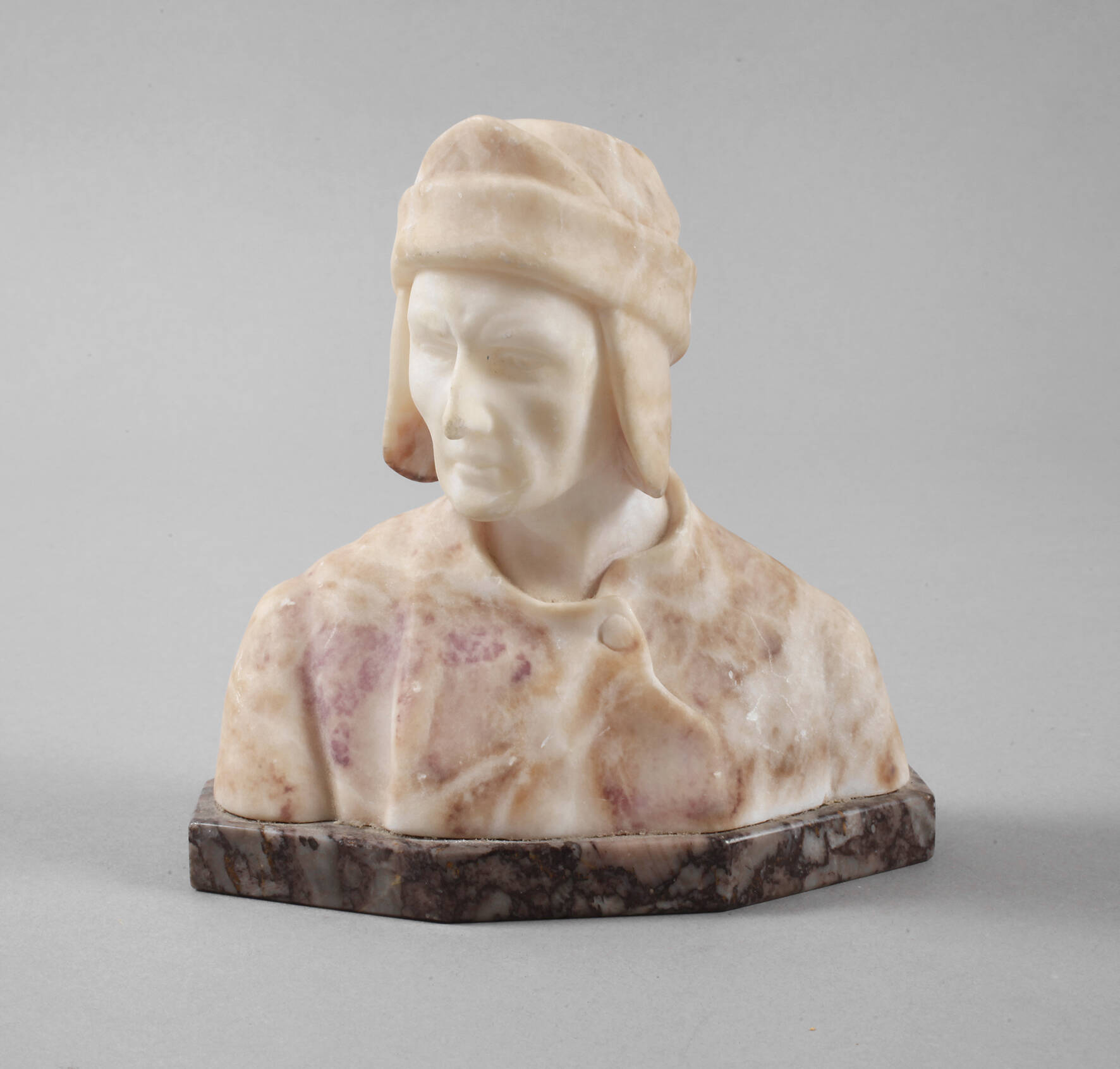 Alabasterbüste Dante