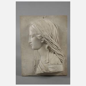 Friedrich Samuel Schlegel, Portraitrelief