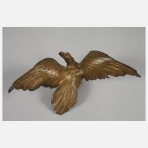 Bronzeplastik Adler