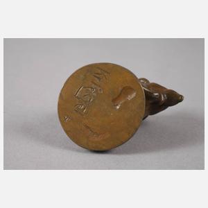 nach Wilhelm Krieger, Tierplastik Maus