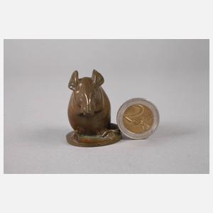 nach Wilhelm Krieger, Tierplastik Maus