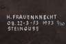 Hermann Frauenknecht, Ohne Titel