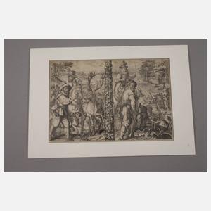 Carl Gustav Amling, Jagdszene