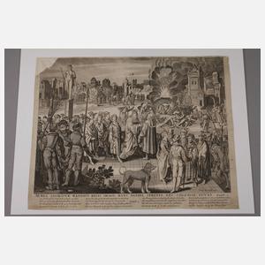 Jochem Bormeester, Blatt aus einer Bilderbibel