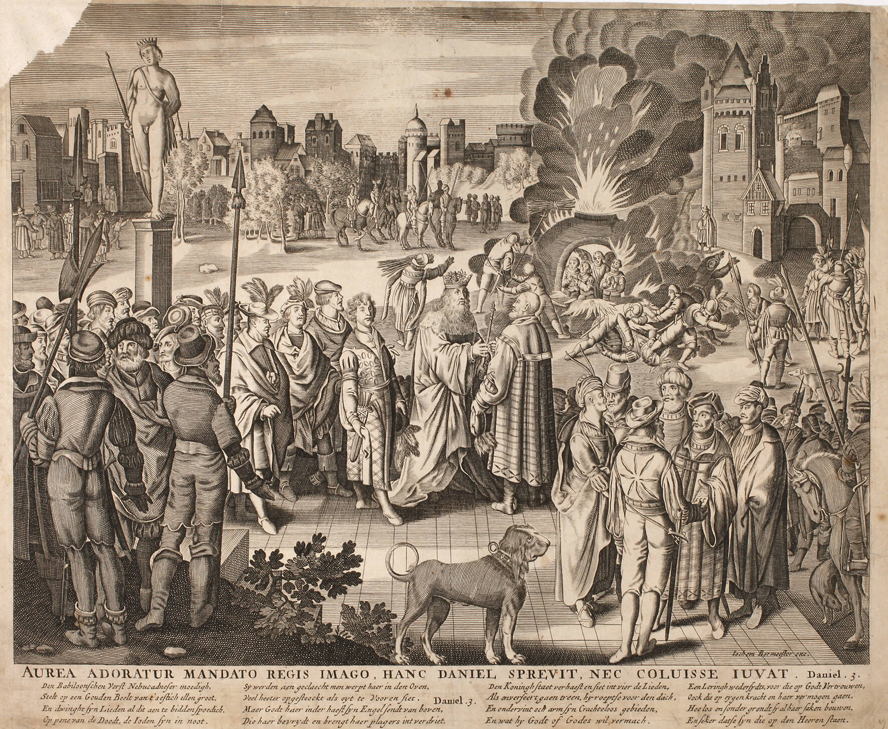 Jochem Bormeester, Blatt aus einer Bilderbibel