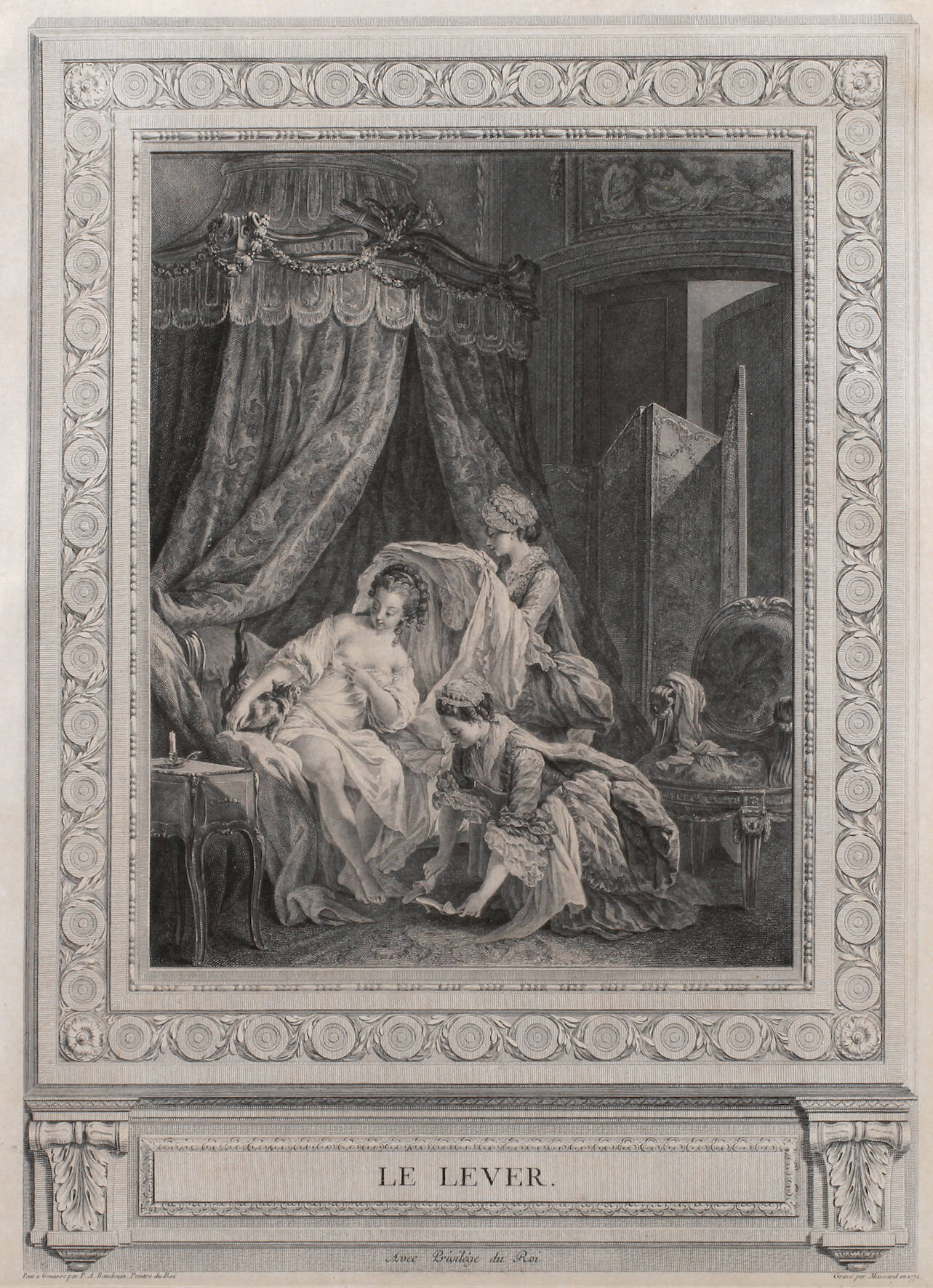 Jean Massard, Beim Aufstehen