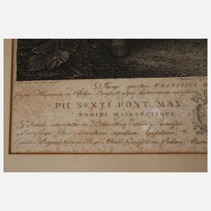 Raphael Morghen, Bildnis Francisco de Moncada