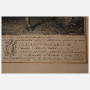 Raphael Morghen, Bildnis Francisco de Moncada