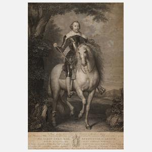 Raphael Morghen, Bildnis Francisco de Moncada